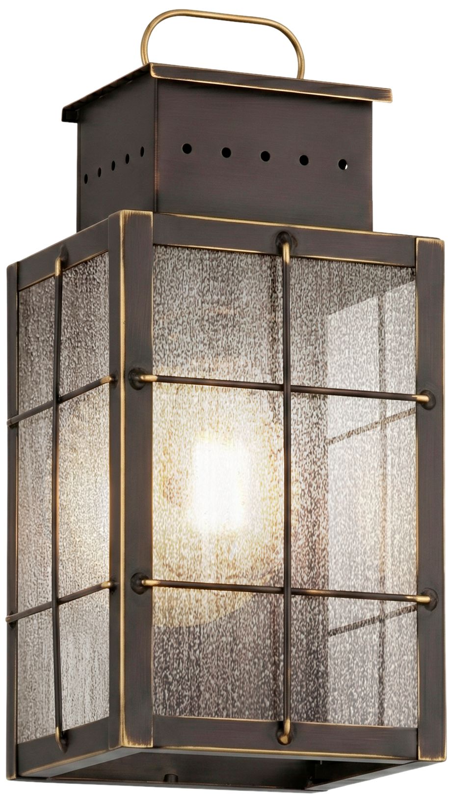 Norfield - 1 Light - 13 inch - Bronze - Solid Brass - Sconce