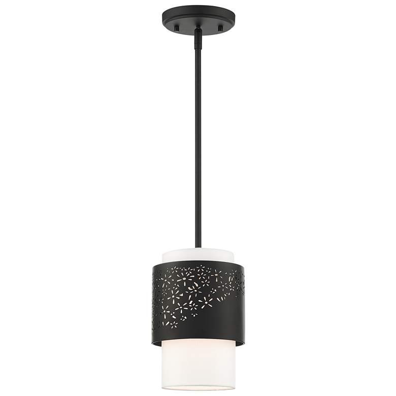 Image 1 Noria 1 Light Black Pendant