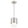 6_Noria 1 Light Brushed Nickel Pendant more views