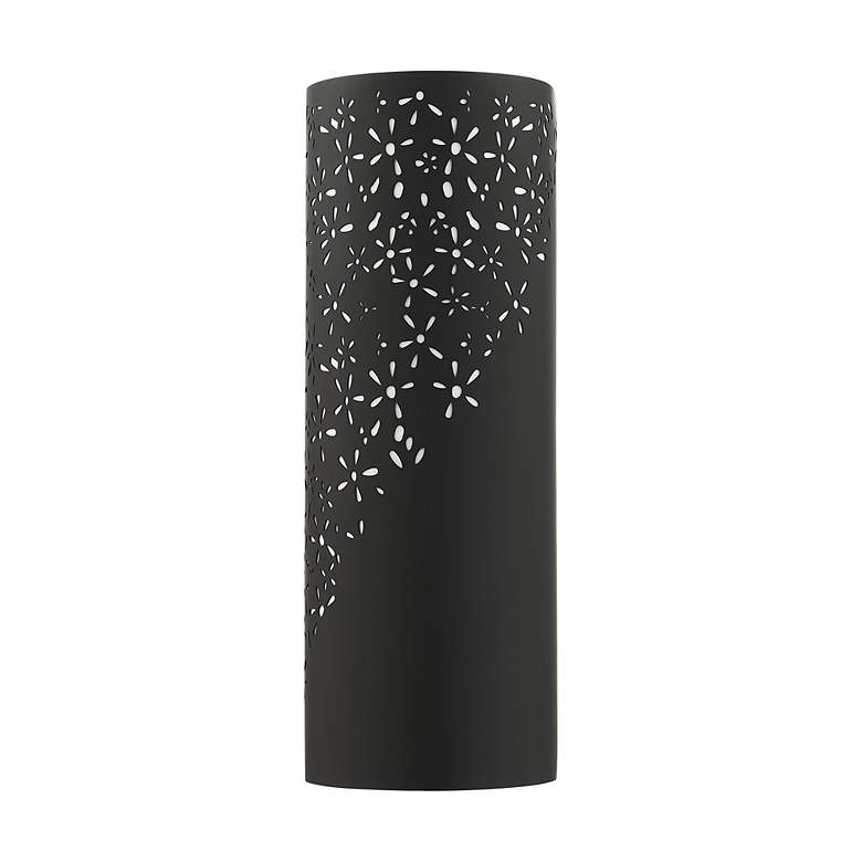 Image 2 Noria 14" High Black ADA 2-Light Wall Sconce more views