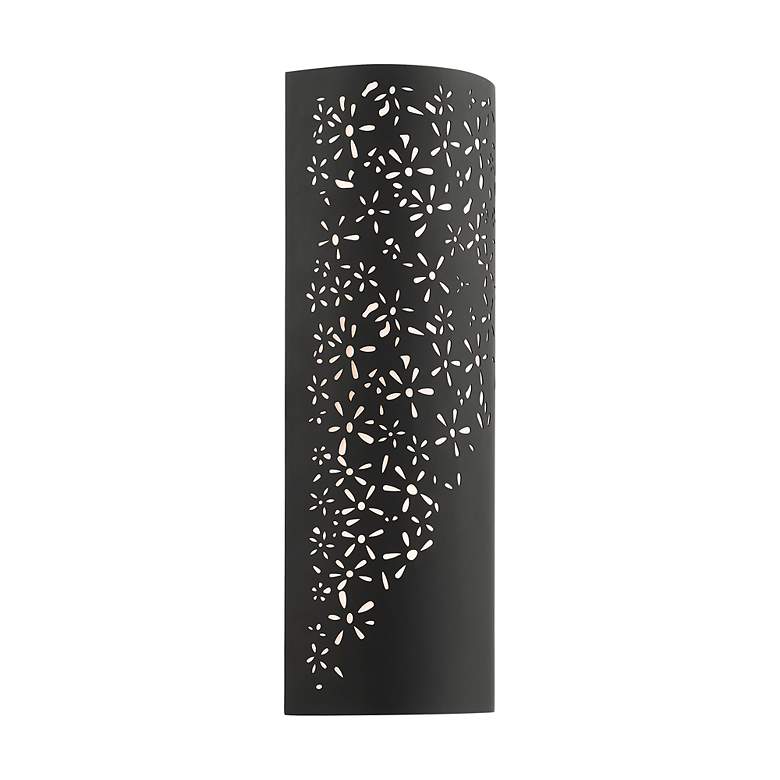 Image 6 Noria 14" High Black ADA 2-Light Wall Sconce more views