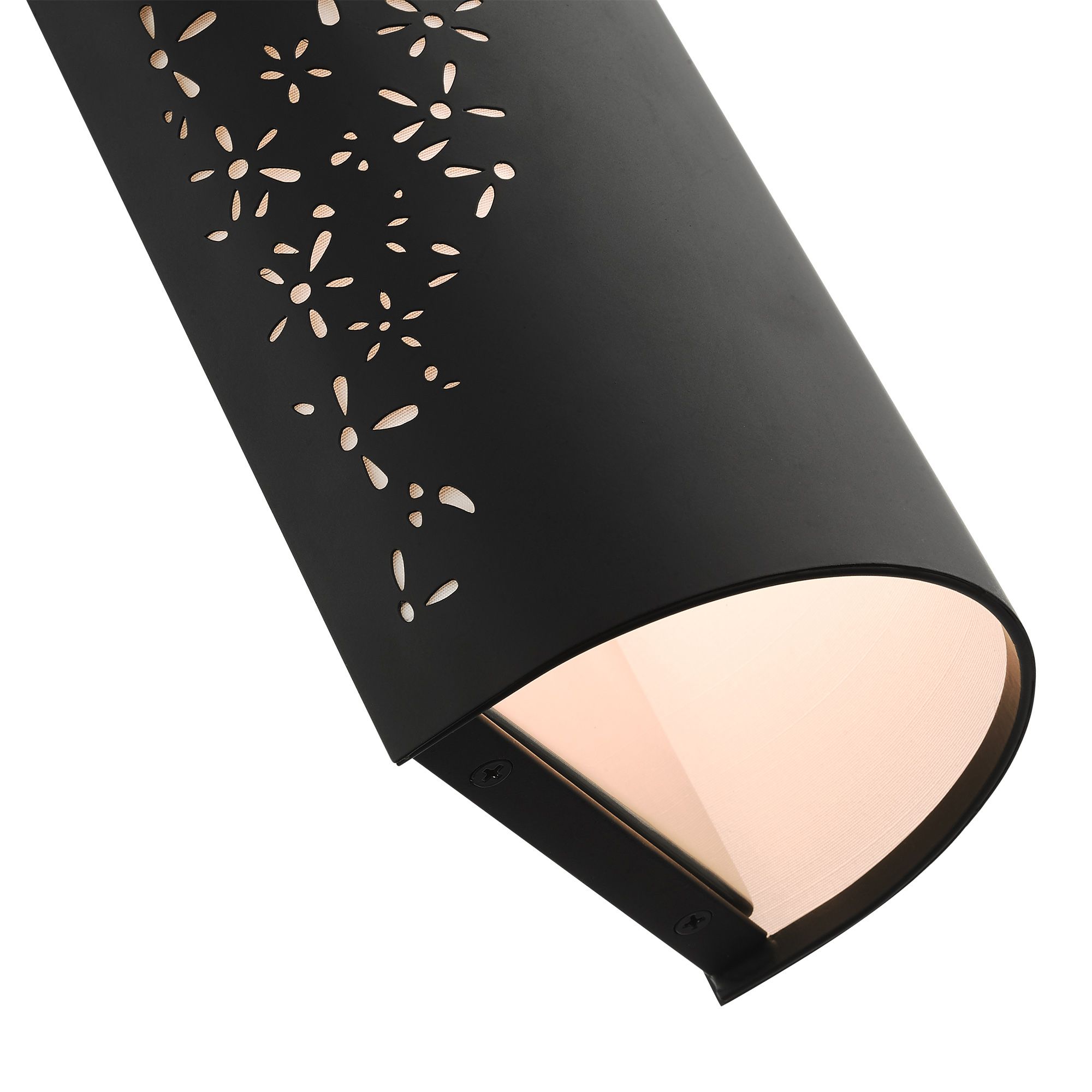 Noria 2 Light Black ADA Sconce