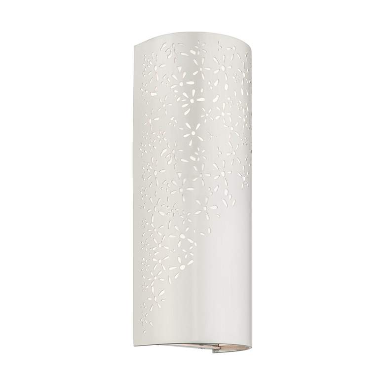Image 5 Noria 2 Light Brushed Nickel ADA Sconce more views