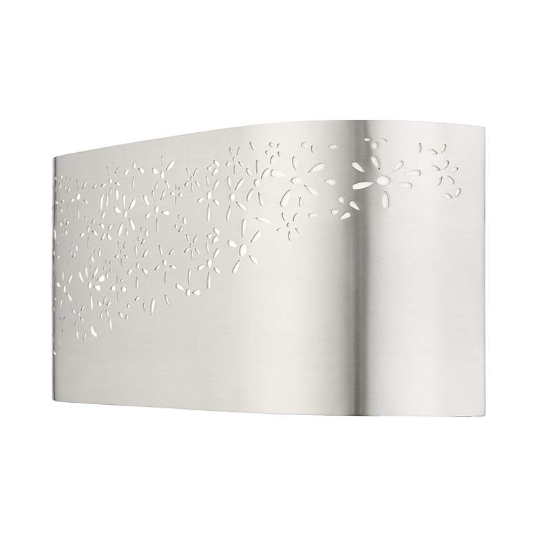 Image 7 Noria 2 Light Brushed Nickel ADA Vanity Sconce more views