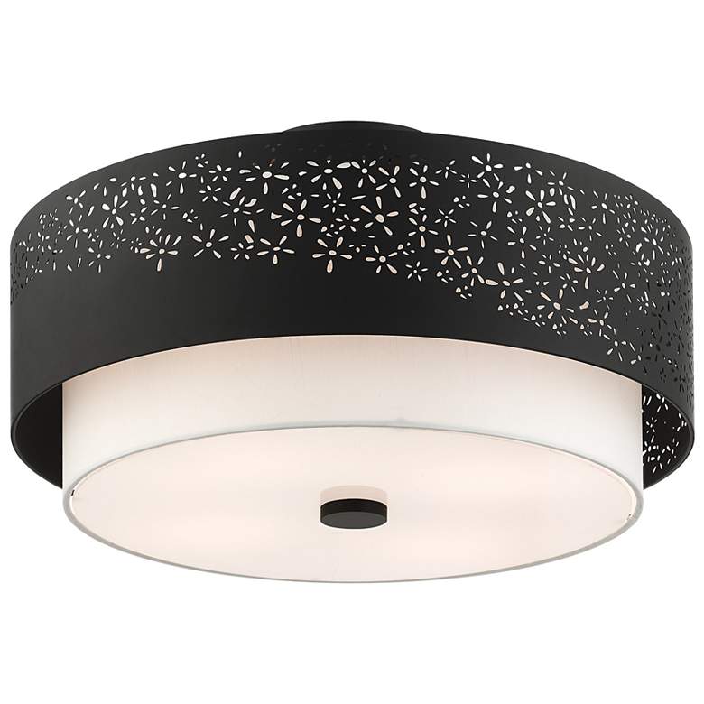 Image 6 Noria 4 Light Black Semi Flush more views
