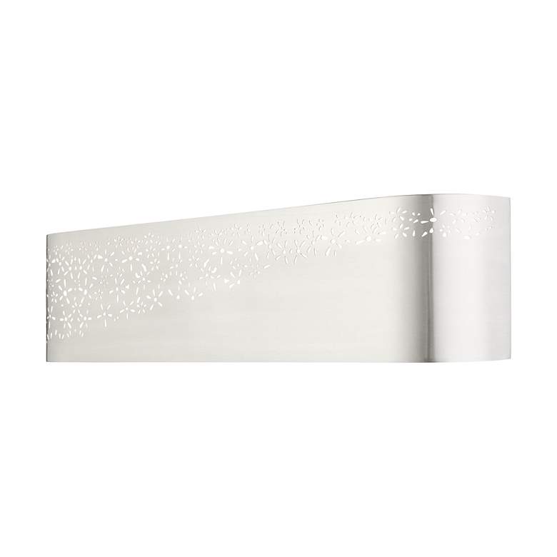 Image 7 Noria 4 Light Brushed Nickel ADA Vanity Sconce more views