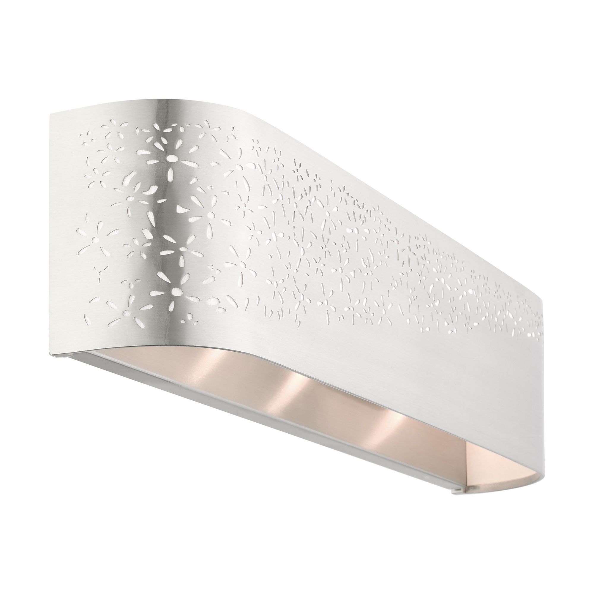 Noria 4 Light Brushed Nickel ADA Vanity Sconce