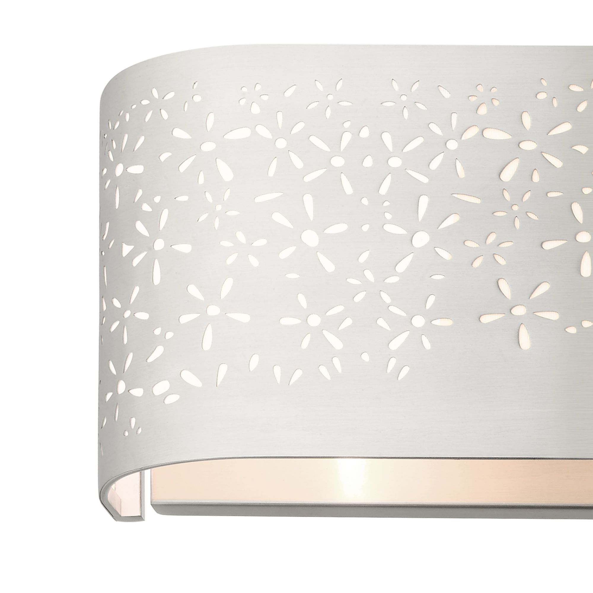 Noria 4 Light Brushed Nickel ADA Vanity Sconce