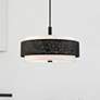 1_Noria 5 Light Black Chandelier