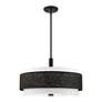 3_Noria 5 Light Black Chandelier more views