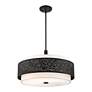 6_Noria 5 Light Black Chandelier more views