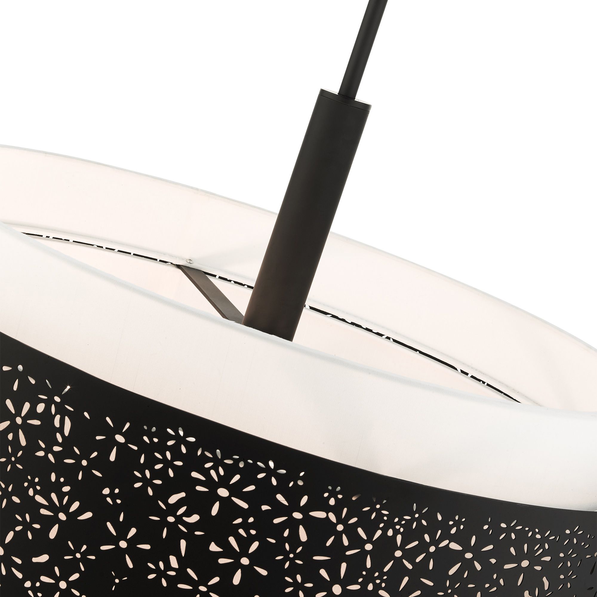 Noria 5 Light Black Chandelier