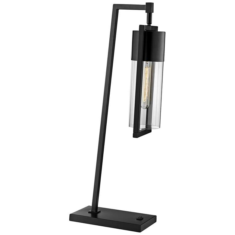 Image 1 Norman Black Metal Desk Lamp by Lite Source