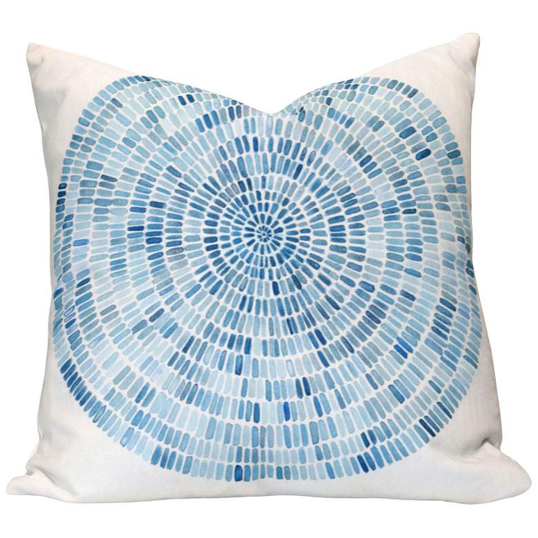 Image 1 Norman Wyatt Home 24" x 24" Sea Burst Designer Down Filled Pillow