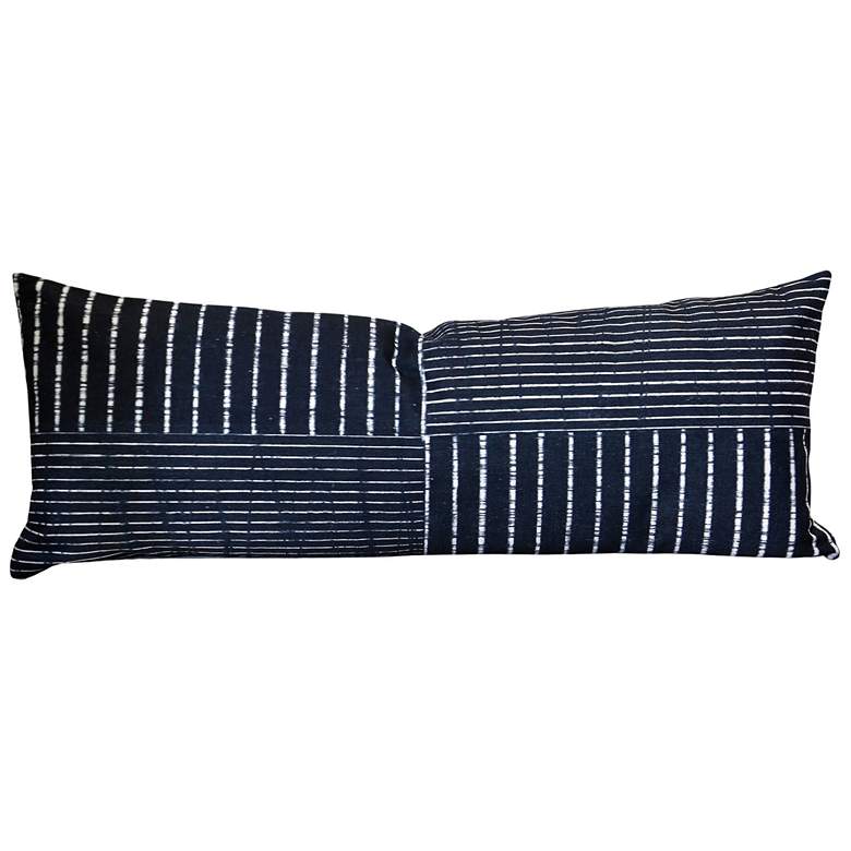Image 1 Norman Wyatt Home 36" x 14" Crossroads Designer Down Filled Pillo