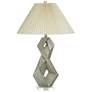 Norman Wyatt Home Eternity 29.75" High Carme Silver Table Lamp