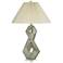 Norman Wyatt Home Eternity 29.75" High Carme Silver Table Lamp