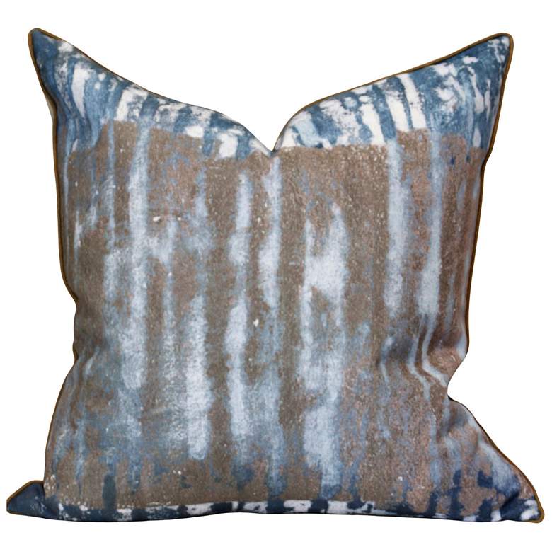 Image 1 Norman Wyatt Home Reeds 24" x24" Designer Down Filled Pillow
