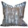 Norman Wyatt Home Reeds 24" x24" Designer Down Filled Pillow