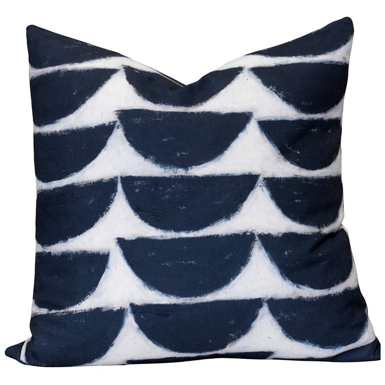 Image 1 Norman Wyatt Home Wedges 24" x 24" Designer Down Filled Pillow
