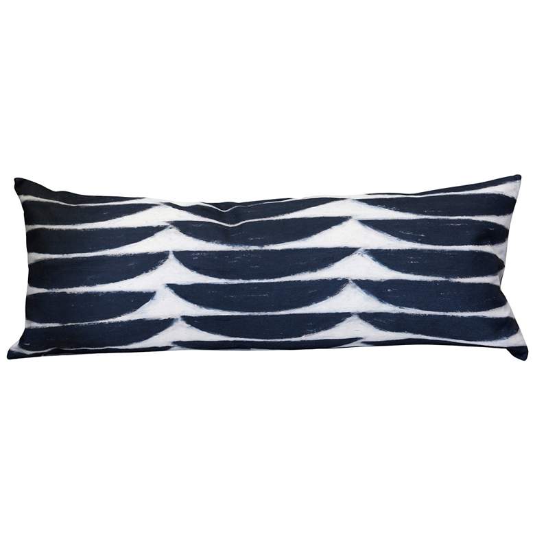 Image 1 Norman Wyatt Home Wedges 36" x 14" Designer Down Filled Pillow