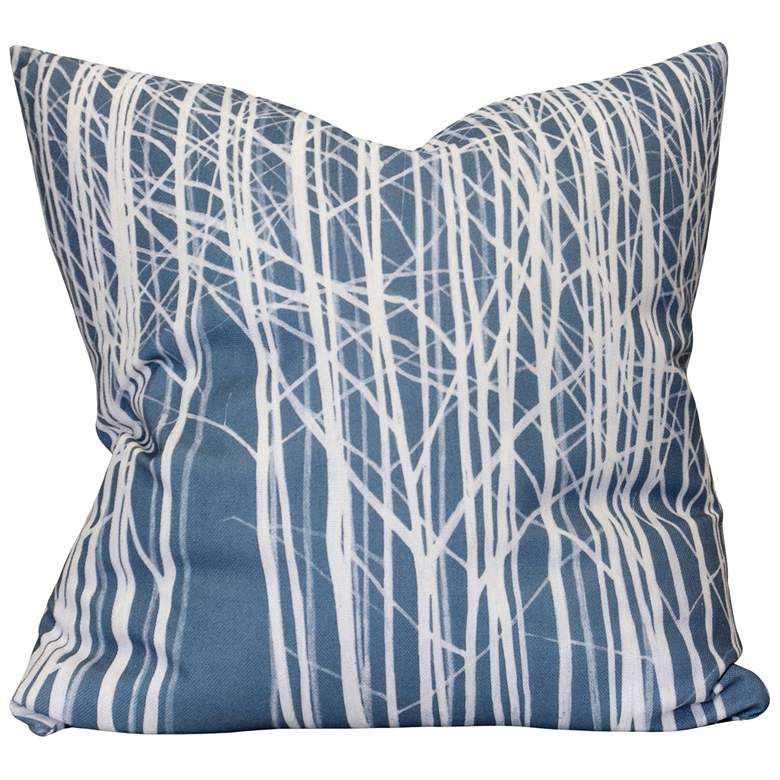 Image 1 Norman Wyatt Home White Forest 24" x 24" Designer Down Filled Pil