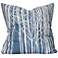Norman Wyatt Home White Forest 24" x 24" Designer Down Filled Pil