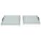 Norman Wyatt Perry Home Whisper Blue Wooden Tray Set of 2