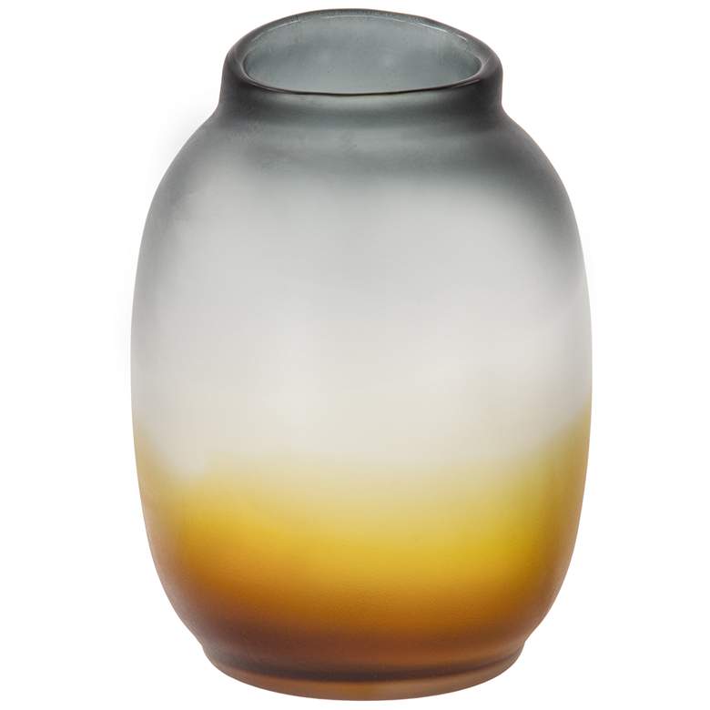 Image 1 Normand Orange & Black Vase