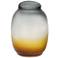 Normand Orange & Black Vase