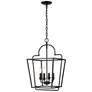2_Normandy 15" Wide Black 4-Light Pendant more views