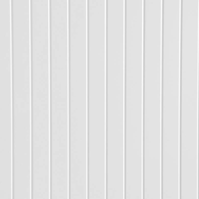 Image 2 Norna 39 1/2" Wide White Lacquered Wood 2-Door Cabinet more views