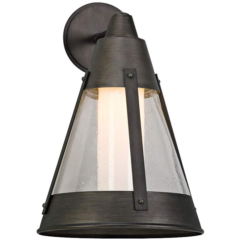 Image 1 North Bay 18 3/4" High Graphite LED Outdoor Wall Light