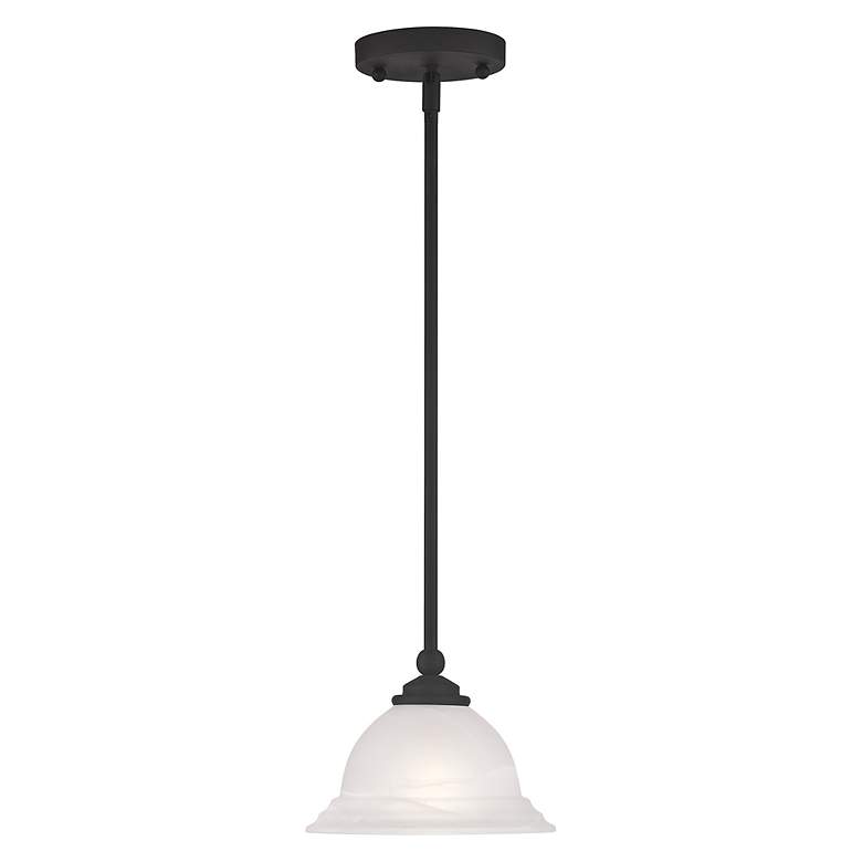 Image 3 North Port 8 1/4" Wide Black Mini Pendant more views