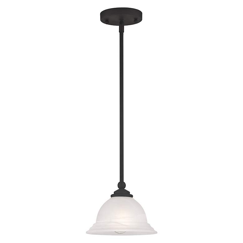 Image 5 North Port 8 1/4" Wide Black Mini Pendant more views