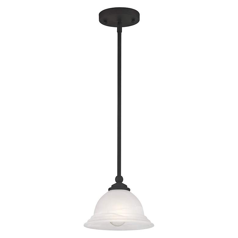 Image 6 North Port 8 1/4" Wide Black Mini Pendant more views