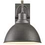 North Shore 12.25" High 1-Light Outdoor Sconce - Iron