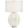 North Shore 28 3/4" High Modern Coastal White String Basket Table Lamp