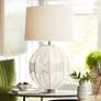 1_North Shore 28 3/4" High Modern Coastal White String Basket Table Lamp