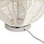 5_North Shore 28 3/4" High Modern Coastal White String Basket Table Lamp more views