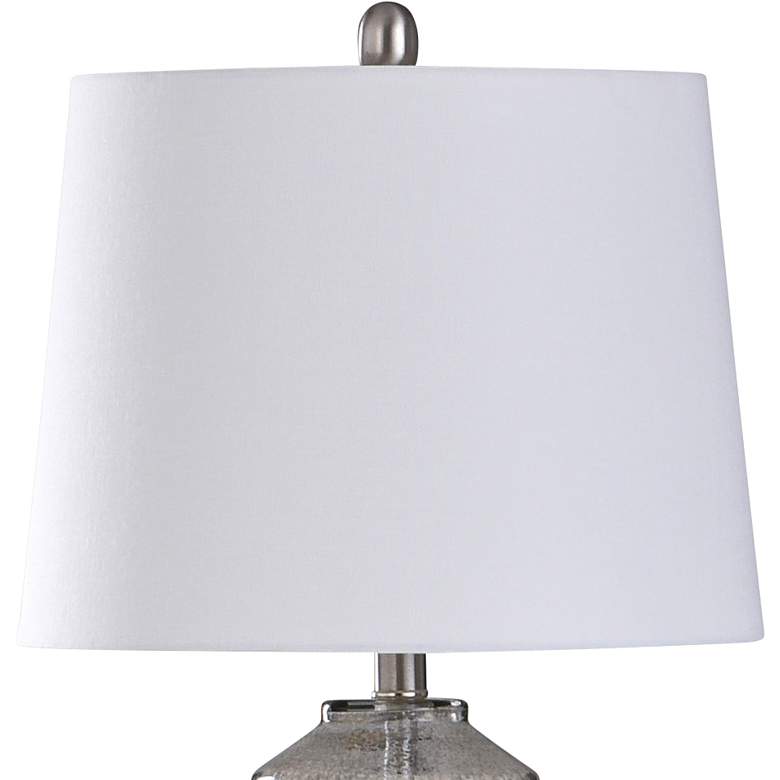 Image 2 Northbay 29" High Silver Mercury Glass Double Stacked Table Lamp more views