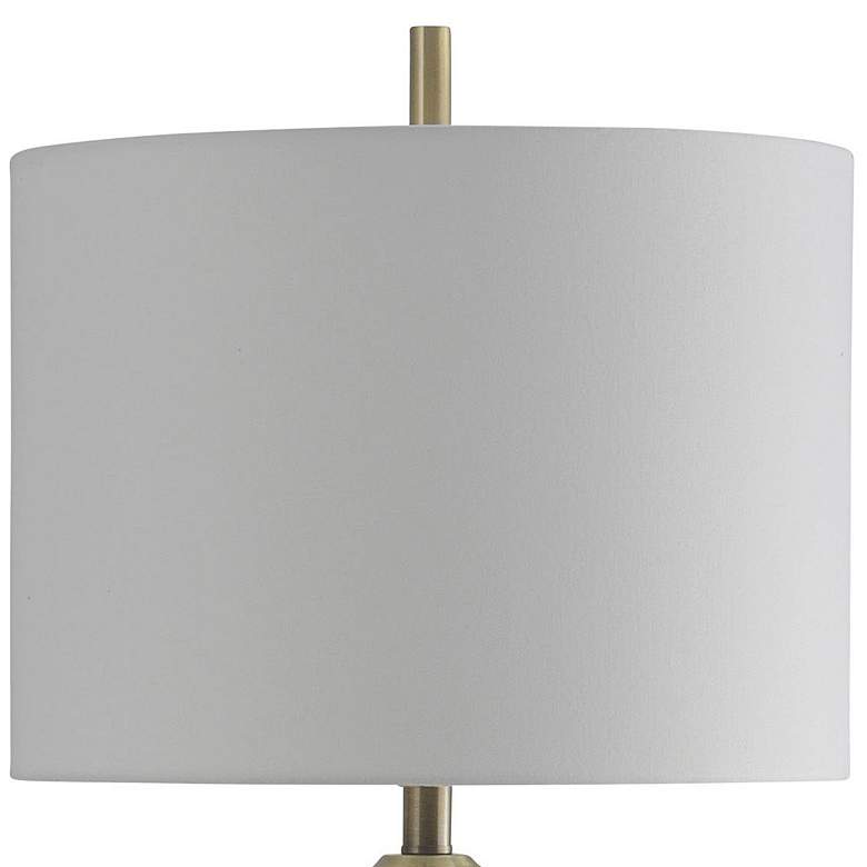 Image 2 Northbay Mercury Glass With Antique Brass Table Lamp more views