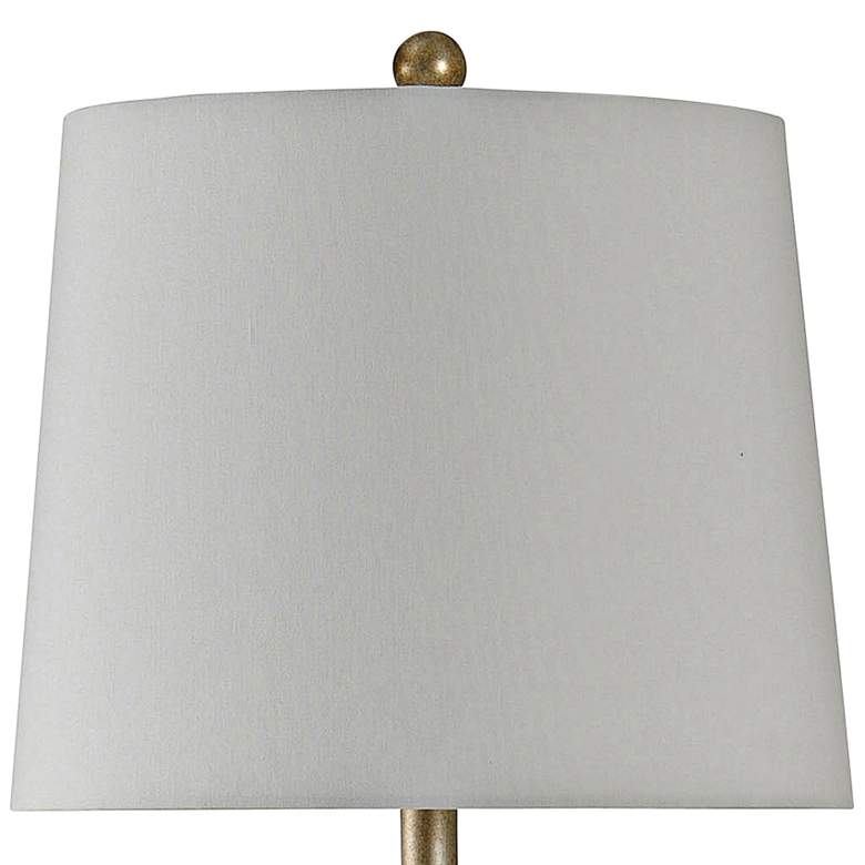 Image 2 Northbay Mercury Table Lamp with Off-White Fabric Shade more views