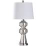 Northbay Silver Mercury Glass Double Stacked Table Lamp