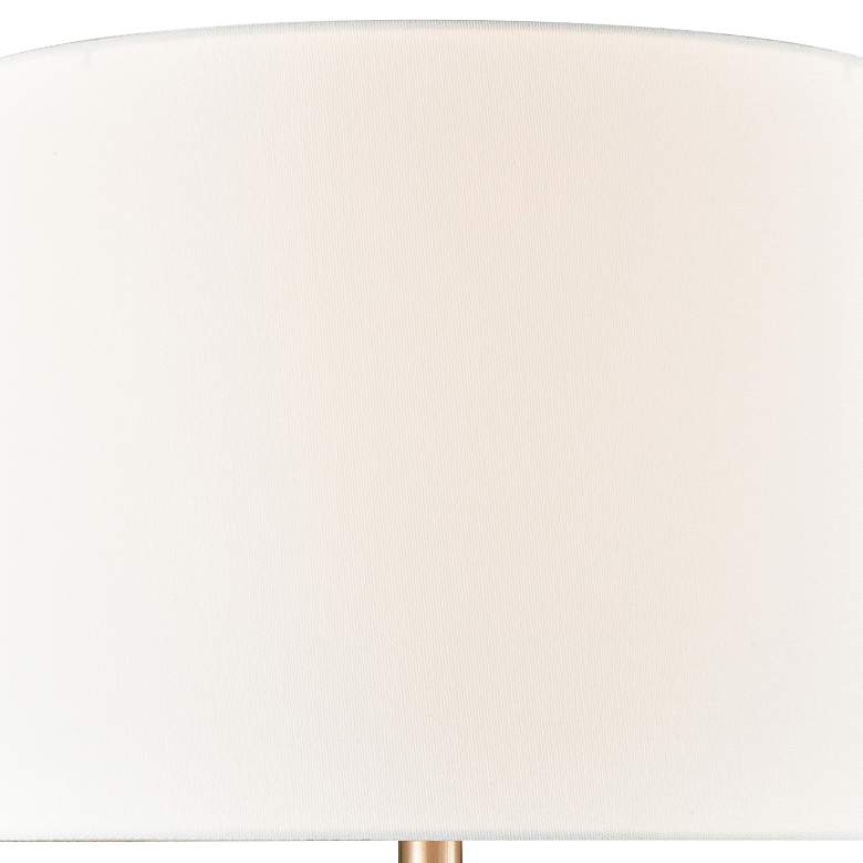 Image 2 Northcott Green Glass LED Table Lamp more views