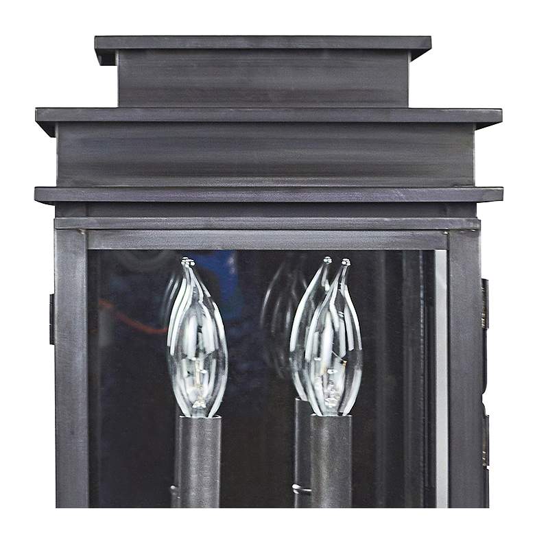 Image 3 Northeast Lantern Empire 15 1/2" High Dark Brass Outdoor Wall Light more views