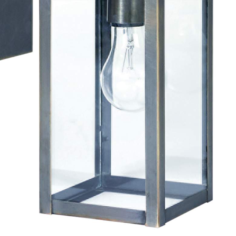 Image 3 Northeast Lantern Uptown 10 1/2" High Dark Brass Outdoor Wall Light more views