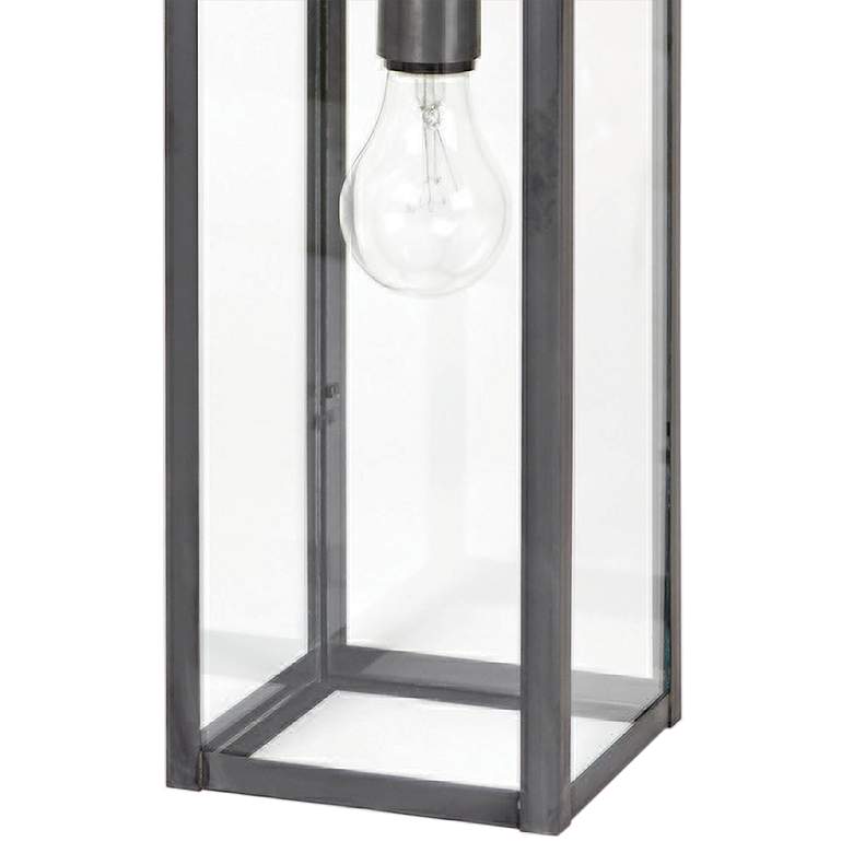 Image 2 Northeast Lantern Uptown 17 1/2" High Dark Brass Outdoor Wall Light more views