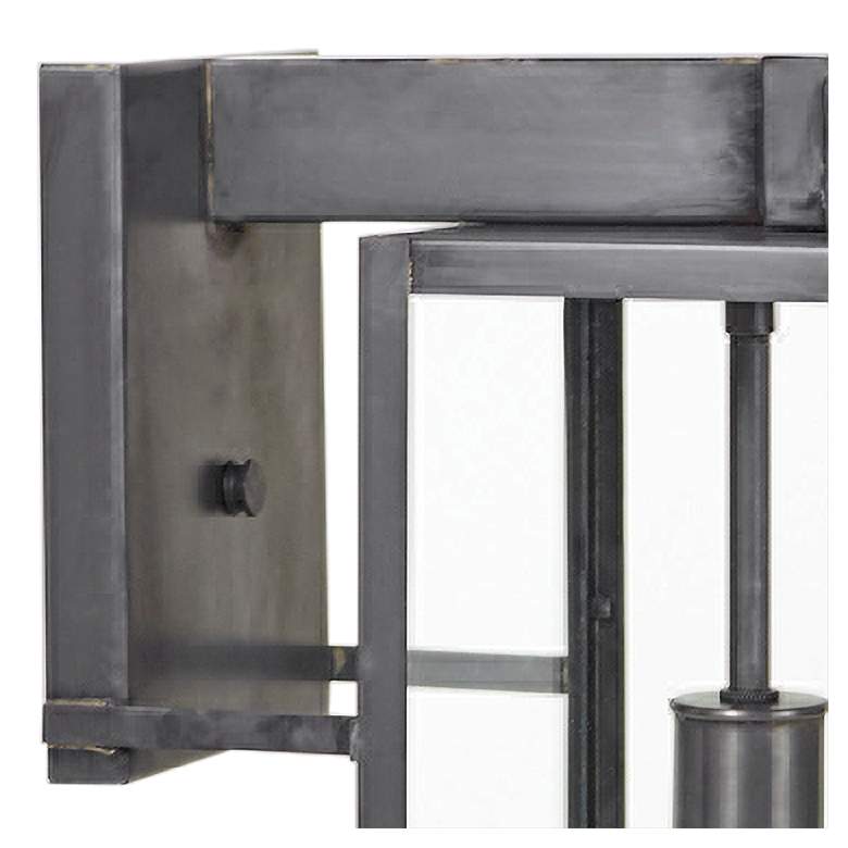 Image 3 Northeast Lantern Uptown 17 1/2" High Dark Brass Outdoor Wall Light more views