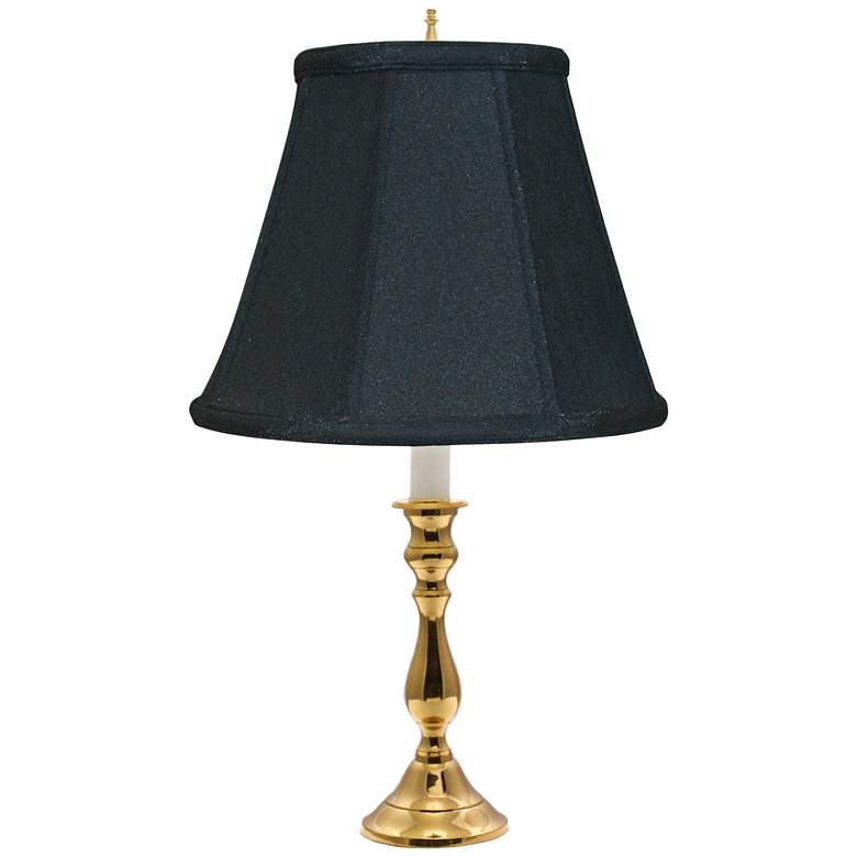 Image 1 Northfield Polished Brass 20 1/2 inch High Candlestick Accent Table Lamp